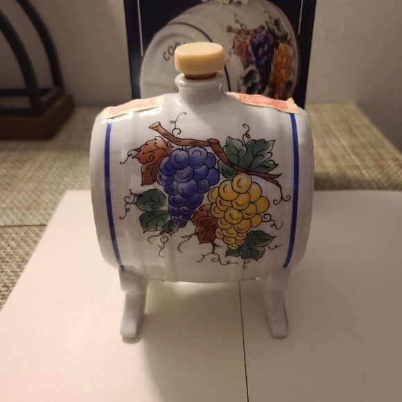 Bisquit Par Haviland Dubouche' Cognac Barrel Empty Limoges Art Decanter - Picture 2 of 5